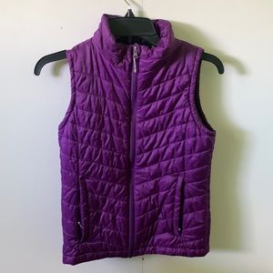 Girls Medium Purple Omni-Heat Columbia Vest